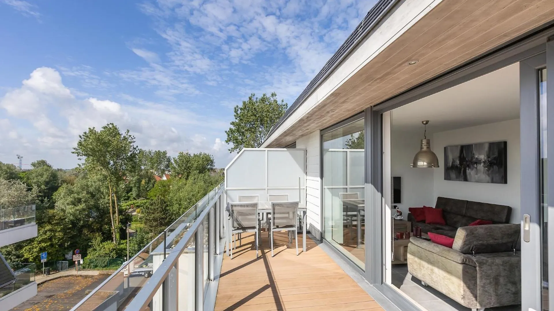 Sunny Apartment With Open Terrace Middelkerke Belgien
